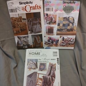 BNNU Set Of 3 Home Decor Patterns